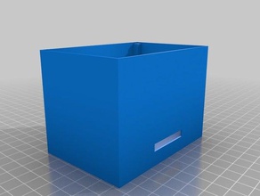 parametric breadboard project box high electronics customized 3d print model - Mito3D