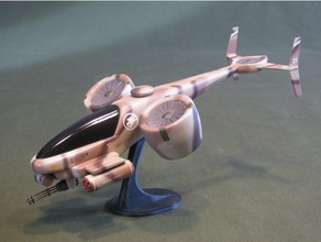 orca saldırı gemisi araç uçak komut fethetmek gdı model kiti ölçekli tiberian dawn 3d print model - Mito3D