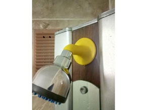 suporte do chuveiro casa de banho acessórios com duche 3d print model - Mito3D