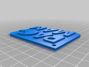 pacman keychain sign keychains 3d print model - Mito3D