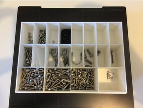 storage box screws nuts 3d printer accessories 3d print model - Mito3D