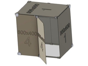 cr10 kasa giriş yaptı aracı sahipleri kutuları cr-10 cr10s creality 3d print model - Mito3D