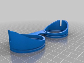 essai coque parasite lunettes 3d print model - Mito3D