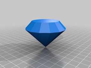 diamond 3d printing 3d print model - Mito3D
