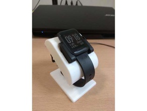 xiaomi amazfit bip watch charge station gadgets apple charger easy print fitness power smart smartwatch 3d print model - Mito3D