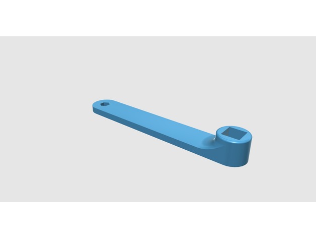 radiator bleed key long tools 3D print model - Mito3D
