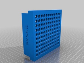 120rd 22mag holder adaptation tool holders boxes 3d print model - Mito3D