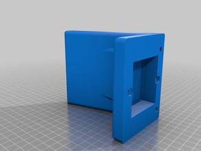 homematic geh&aumluse f&uumlr e-exposição de papel hb-dis-pe-42bw eletrônica 3d print model - Mito3D