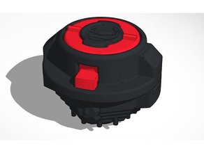 la bomba atómica 3d impresión beyblade conductor theslashfive 3d print model - Mito3D