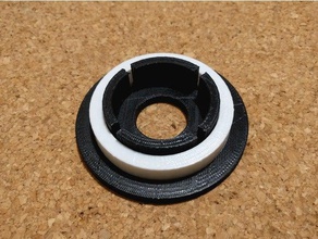 spacer filament spool-Adapter 3d Drucker - Zubehör spool-spacer spool-Abstandshalter 3d print model - Mito3D