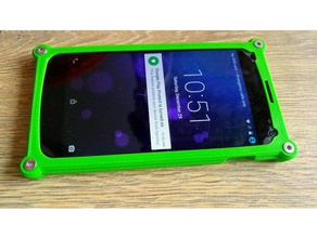 nexus 4 caja de protección móvil teléfono 3d print model - Mito3D