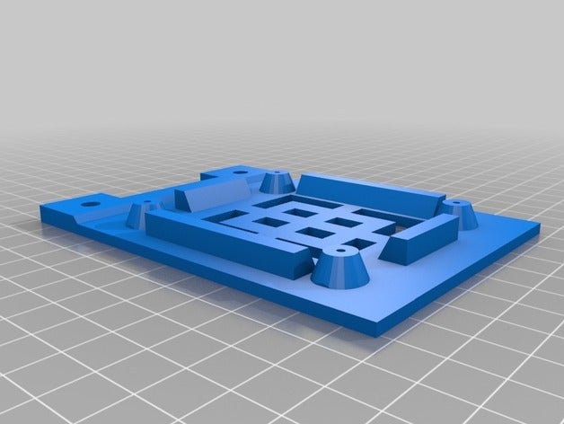 modulaire mosfet mont 3dfreunde de l'imprimante pièces 3D print model - Mito3D