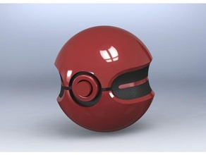 pregio ball interruttore caso gioco video giochi la cartuccia nintendo pokeball pokeballs pokemon 3d print model - Mito3D