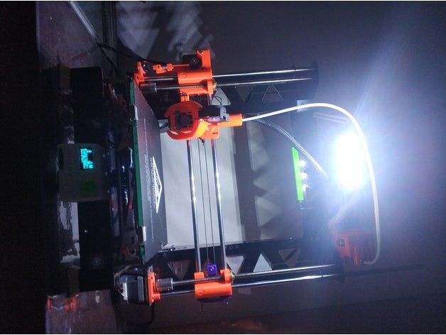 prusa de aço kasa tepe led aydnlatma 3d a impressora acessórios 3D print model - Mito3D