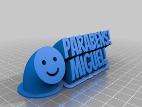 my customized sweeping 2-miguel office 3d print model - Mito3D