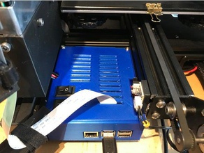 controlbox v2 ender pro 3 3d yazıcı aksesuarlar creality raspberry pi case 3d print model - Mito3D