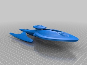 star trek federation sol class 3d printing 3d print model - Mito3D