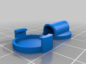 15mm magnetica cavo di titolare organizzazione personalizzato 3d print model - Mito3D
