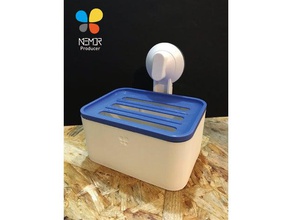 nemor sabun kutusu 3d baskı atom banyo tasarım bulaşık makinesi ev ıkea hayat <url> yaşam tarzı spidermaker 3d print model - Mito3D