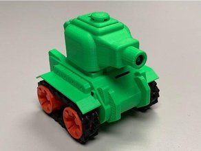 battle tank hobby 3d print model - Mito3D