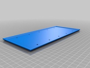 my customized wally - wall plate 5b 3d print model - Mito3D