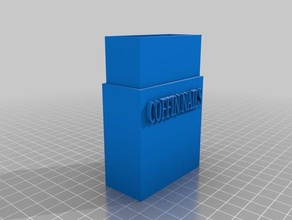 cigarette case coffin nails 3d printing 3d print model - Mito3D