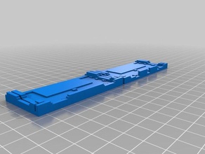 3d barra mamparo 02 de división la barrera otros 3d print model - Mito3D