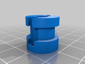 mosquito e3d adaptador para bowden impressão v6 hotend 3d print model - Mito3D