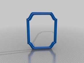 picture frame casa 3d print model - Mito3D