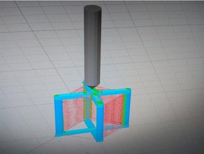 ekonomical ponti test di retrazione su tutti gli assi 3d la stampa i retrazione-test tesatura 3d print model - Mito3D