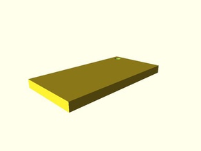 llavero tableta turron nougat-Schlüsselanhänger Schlüsselanhänger 3d print model - Mito3D