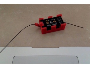 s6r support antenna rc vehicles 3d print model - Mito3D
