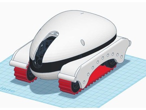 de la souris rc des véhicules arduino nano bluetooth fvp suivi robot 3d print model - Mito3D