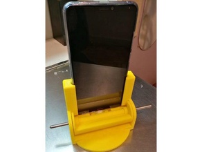 anpassbare Handy-Ladestation-Ejektor mobile Ehre huawei 3d print model - Mito3D