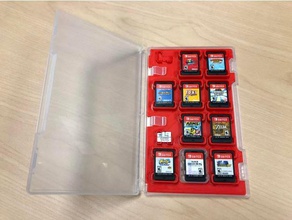 nintendo interruttore game card case v2 usa hac-009 video giochi 3d print model - Mito3D