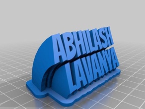 abhilash lavanya office customized 3d print model - Mito3D