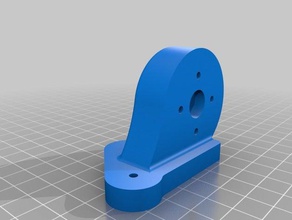3d printer cnc motor mount parts 3d print model - Mito3D