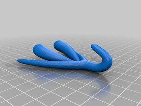 clitoris fragility fixed biology body cup female menstrual women 3d print model - Mito3D
