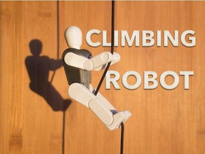 climbing robot mechanical toys assembly kids linkage moving stem video 3d print model - Mito3D