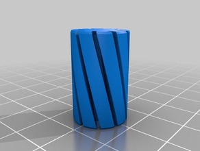 anet a8 espiral jarrón lineal buje 158092-238-1045 3 d de la impresora accesorios personalizado 3d print model - Mito3D