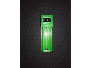 cargador 18650 diy de la batería Batería titular caso verde del ladegert litio litio-ion 3d print model - Mito3D