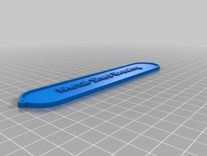 Metall-Schuppen Brau-Plakette hobby kundengebundene homebrewer Selbstbau 3d print model - Mito3D