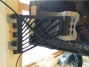 giro de montagem do monitor vesa 100x100mm computador 3d print model - Mito3D