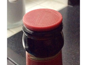 bierflasche deckel a cozinha jantar cerveja garrafa tampa do obturador verschluss 3d print model - Mito3D