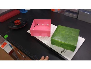 cryo congelador caja del tubo 2 5 biología de centrífuga cryovial eppendorf 3d print model - Mito3D