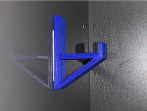 anzuelo simple de los hogares secador pelo 3d print model - Mito3D