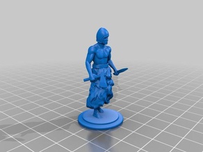 sumerian warrior people female figure historical history historyproject human male reference sculpture statue statues 3d print model - Mito3D