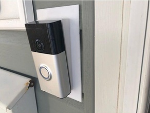 ring doorbell siding wedge household 3d print model - Mito3D