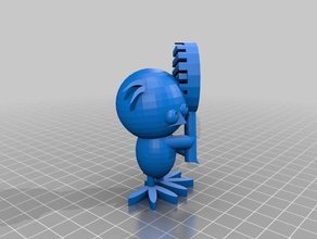 frango esquadrão criaturas 3d print model - Mito3D