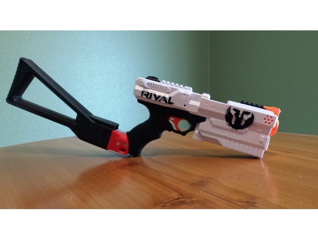 nerf Rivalen kronos Lager-adapter mk 2 - Spielzeug Spiel Zubehör 3D print model - Mito3D